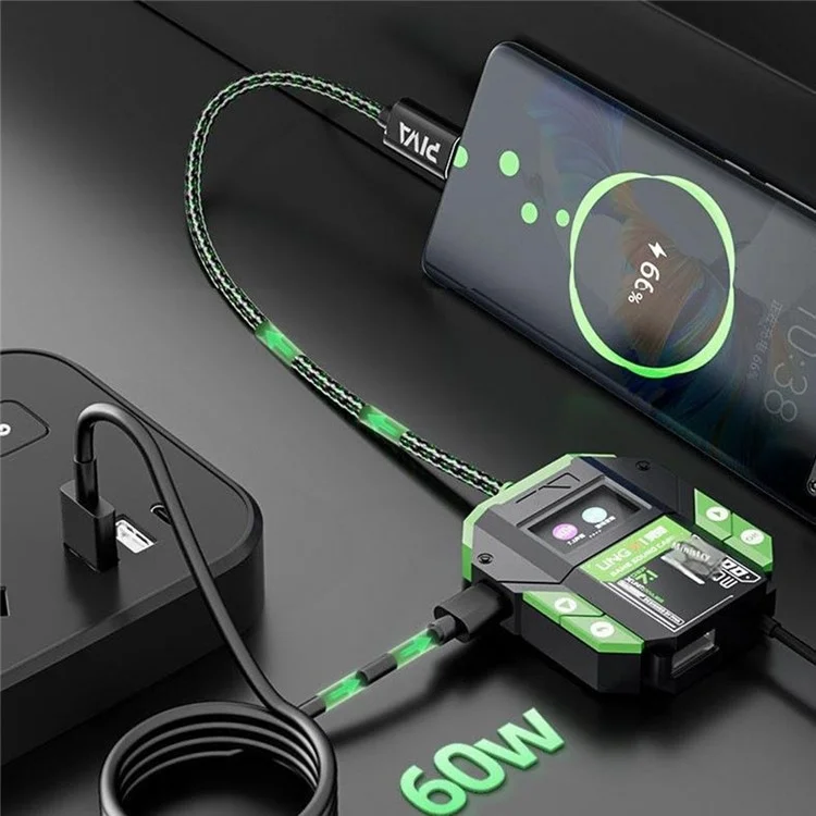 PIVA GS200 7.1 Virtual Surround Sound Gaming Expansion Dock External Adapter Sound Card Audio Converter