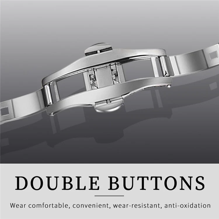 Wlisth 6166 Stahlgurt Business Men Quarz Uhr Luminous Kalender Handgelenk Uhr Uhr
