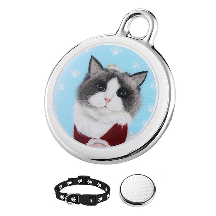 F3 GPS Locator Pet Dog Cat Anti-Lost Device Waterproof Collar Hanging Tracking Locator - Cat