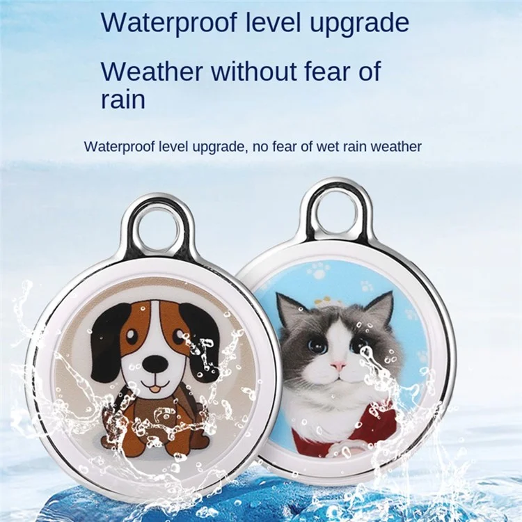 F3 GPS Locator Pet Dog Cat Anti-Lost Device Waterproof Collar Hanging Tracking Locator - Cat