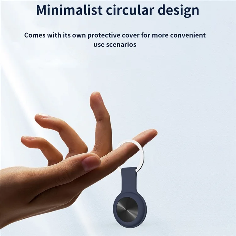 F7 Smart Wireless Global Tracking Locartor Key Borsa Posizionamento Smart Anti-Lost - Vene cd Nere + Elettroplazione