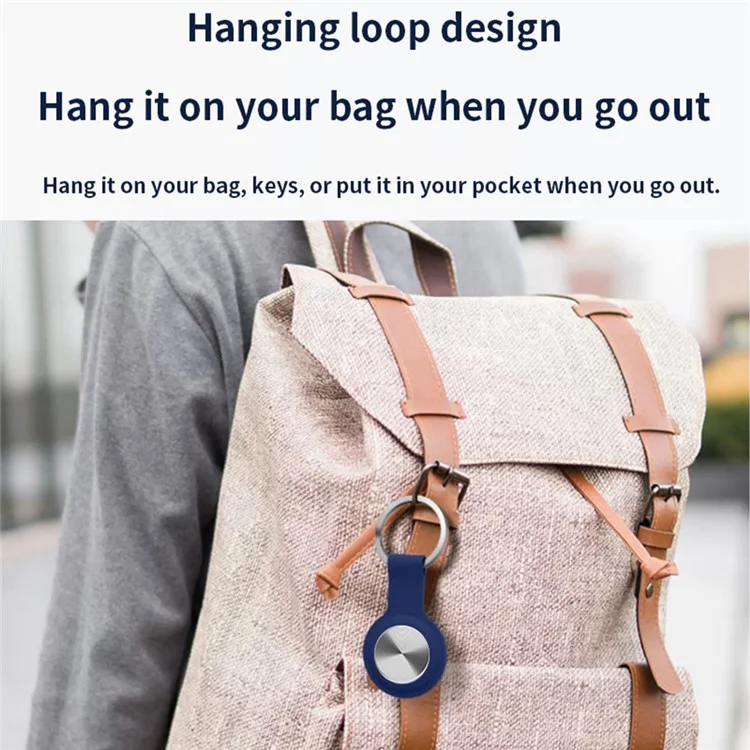 F7 Smart Wireless Global Tracking Locartor Key Borsa Posizionamento Smart Anti-Lost - Vene cd Nere + Elettroplazione