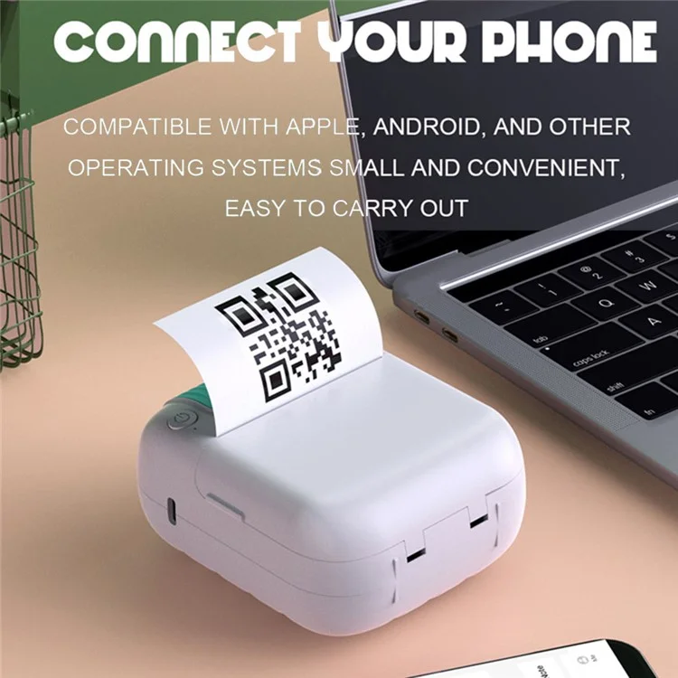 B2 Portable Portable Mini Label Imprimante Thermal Printing Bluetooth Maker