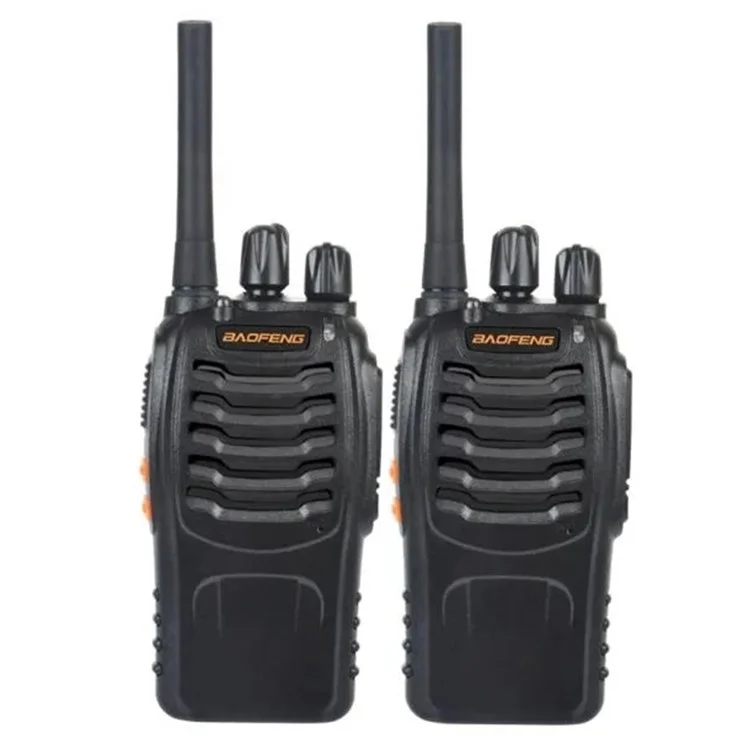 Baofeng BF-888H 2pcs Outdoor Handheld Two Way Radio UHF 400-470mhz Walkie Talkie - US -stecker