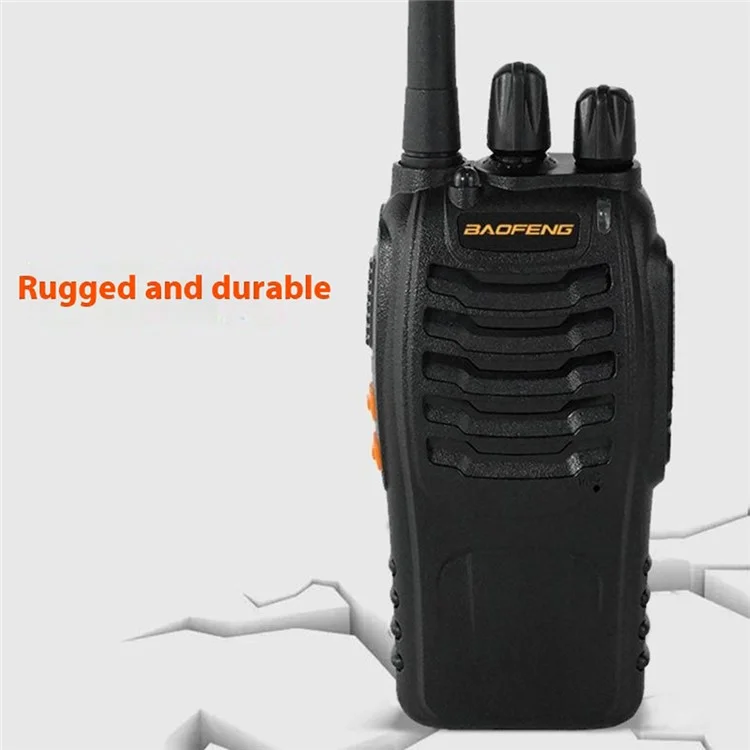 Baofeng BF-888H 2pcs Outdoor Handheld Two Way Radio UHF 400-470mhz Walkie Talkie - US -stecker