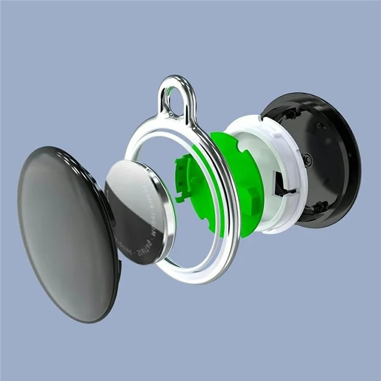 F3 GPS Tracking Locator Schlüsselbeutel-positionierung Haustierkinder Älteres Anti-lost-gerät (mit Hanging Ring) - Schwarz