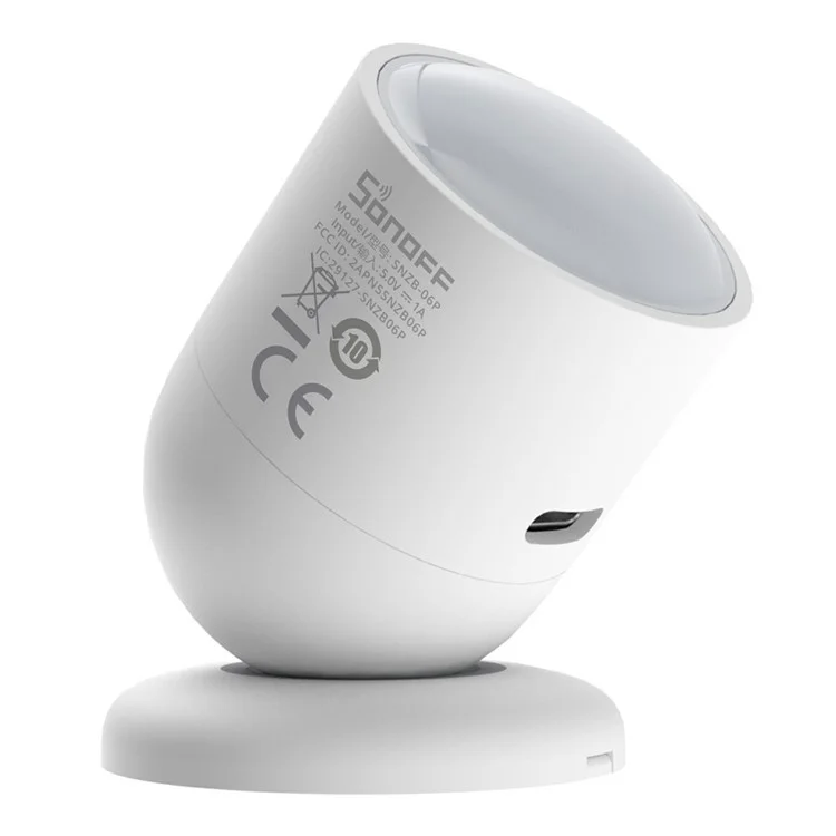 SONOFF SNZB-06P Capteur de présence humaine Zigbee Détecteur radar de mouvement pour Alexa Google Home