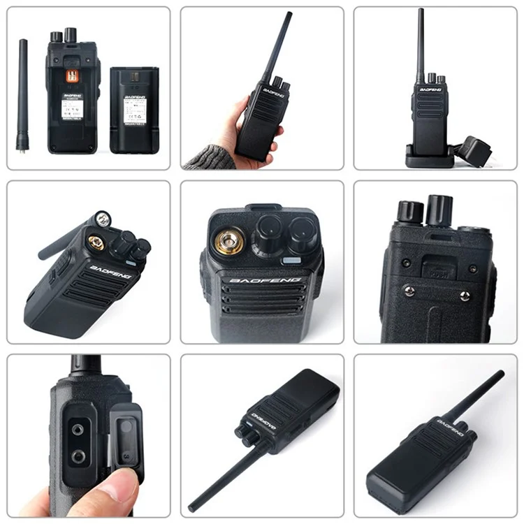 BAOFENG BF-1904 Outdoor 10km Distance Handheld Intercom UHF 400-470MHZ Walkie Talkie - US Plug