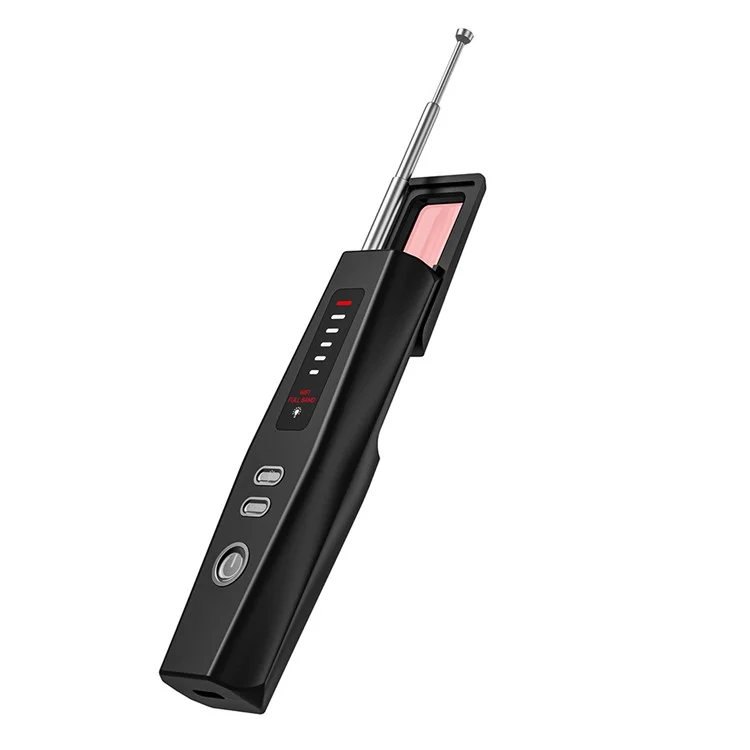 T011 Wireless RF Signal Detector GPS WiFi Tracker Camera Bug Detector Anti-Spy Infrared Scanner