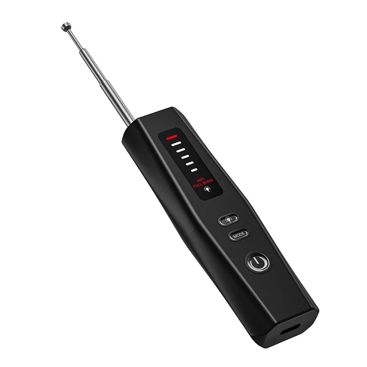 T011 Wireless RF Signal Detector GPS WiFi Tracker Camera Bug Detector Anti-Spy Infrared Scanner