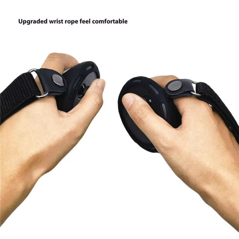 Silicone Case Set for Meta Quest 3S VR Headset, Controllers Protective Cover - Light Grey