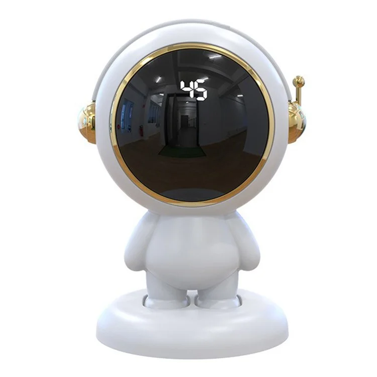 Y11 Cartoon Astronaut Shaped Portable Hand Warmer - White