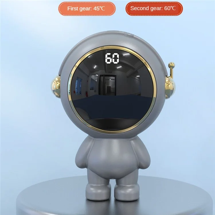 Y11 Cartoon Astronaut Shaped Portable Hand Warmer - White