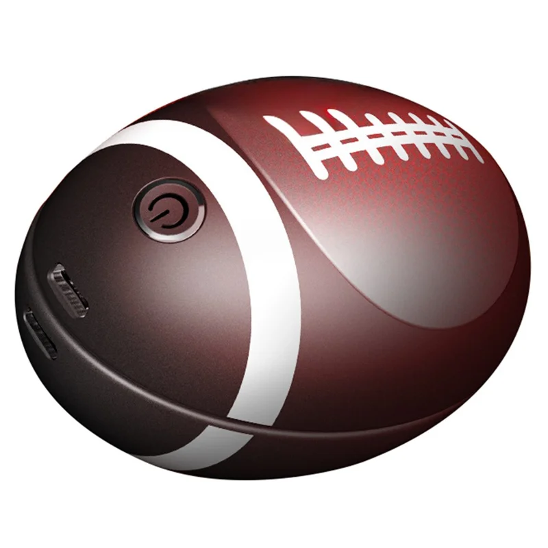 HW7 2-in-1 Magnetic Splittable Portable Winter Electric Hand Warmer Power Bank - Rugby Brown