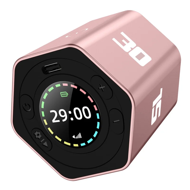 Multi-sided Timer Flip Countdown Alarm Clock Self-discipline Tool Kitchen Cooking Sports Beauty Timing Reminder - Green