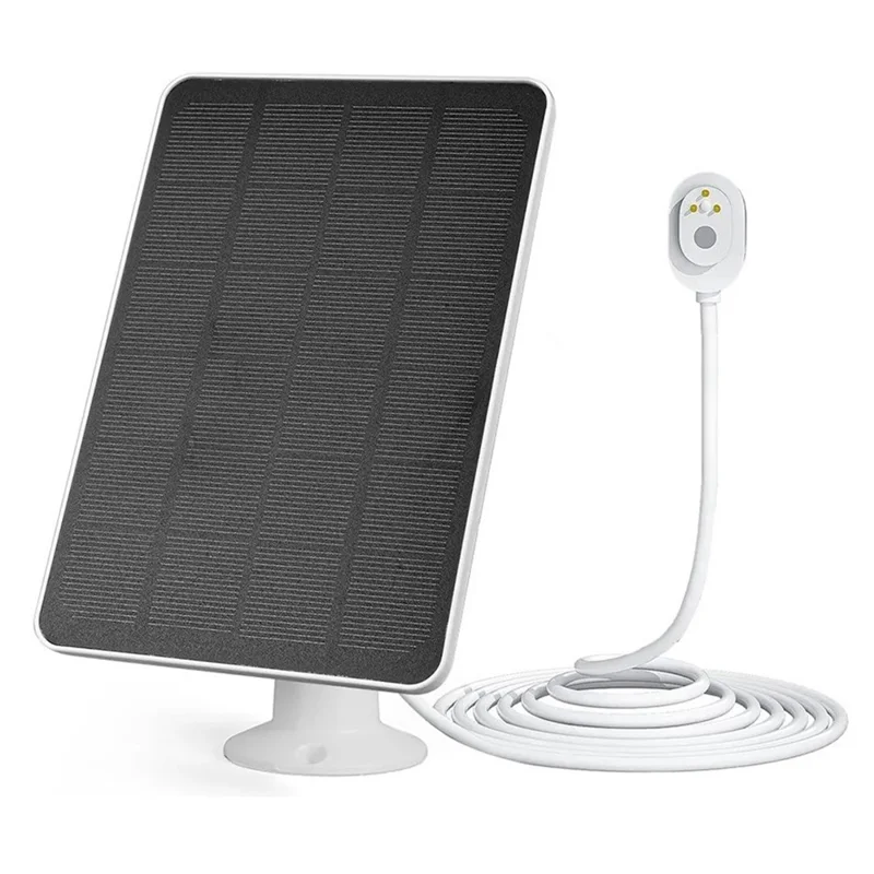 Solar Panel for Arlo Ultra 2 / Pro 3 / Ultra / Pro 5S Surveillance Camera Magnetic Charging Panel - White