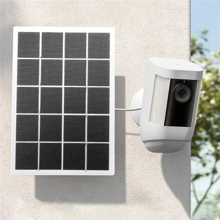 Solar Panel for Arlo Pro 4 / Ultra 2 / Pro 3 / Ultra / Pro 5S Security Camera Solar Charger - Black