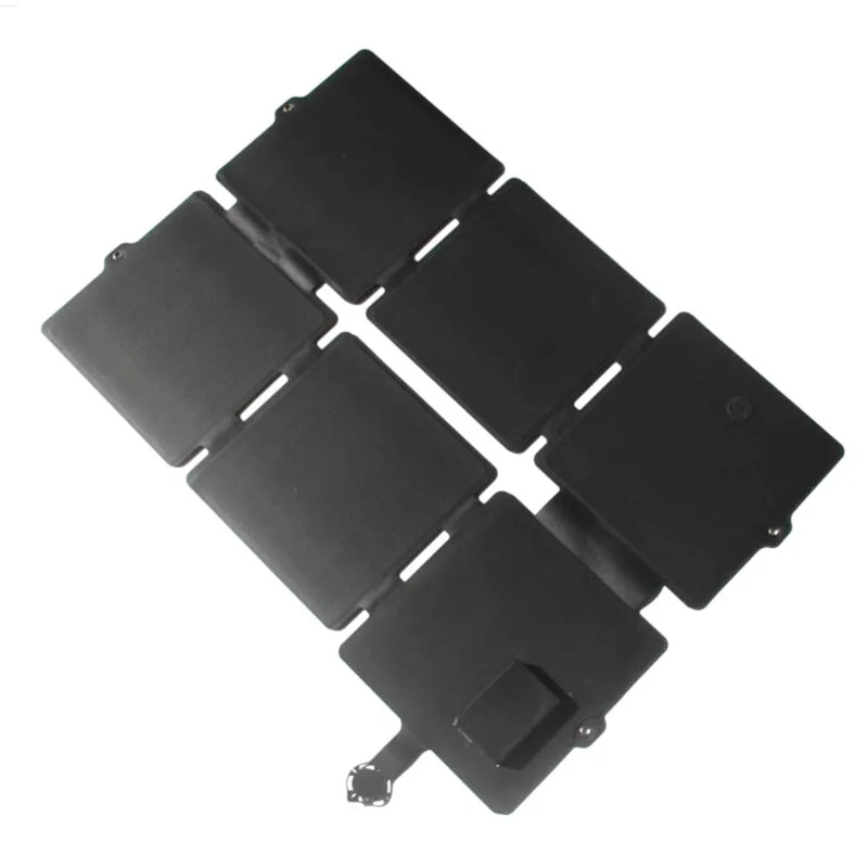 Panel solar plegable portátil de 30 W, 5 V / 12 V ETFE, cargador de teléfono móvil - Azul