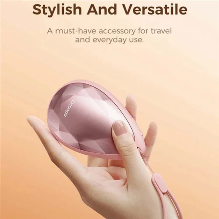 OCOOPA UT4 Rare Hand Warmer 3 Levels Smart Heating (Two Parts) - Pink