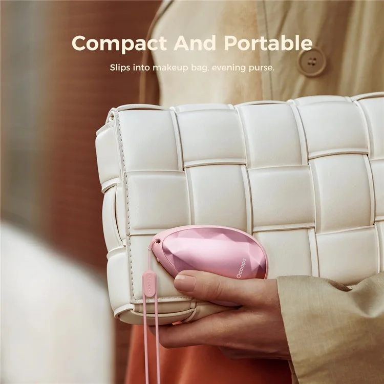 OCOOPA UT4 Rare Hand Warmer 3 Levels Smart Heating (Two Parts) - Pink