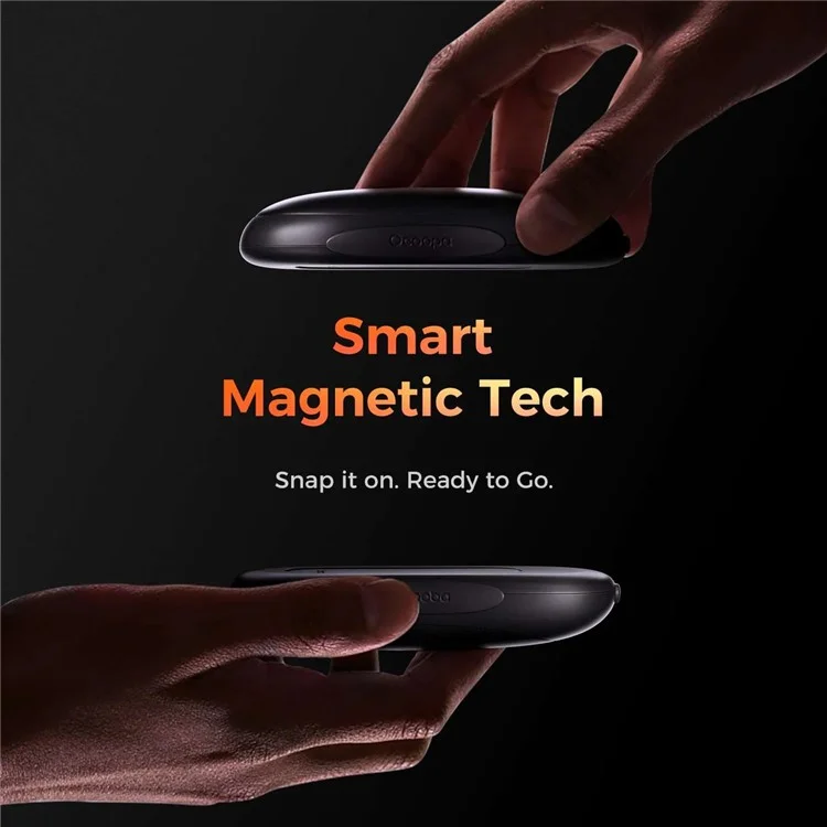OCOOPA UT3 Pro Magnetic Hand Warmers Rechargeable Power Bank Electric Handwarmers Fast Heating - Black