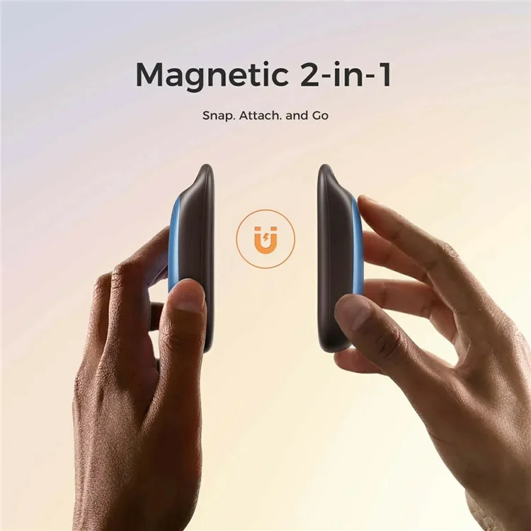 OCOOPA UT4 Urban Rechargeable Hand Warmers with 3 Heat Settings - Navy Blue