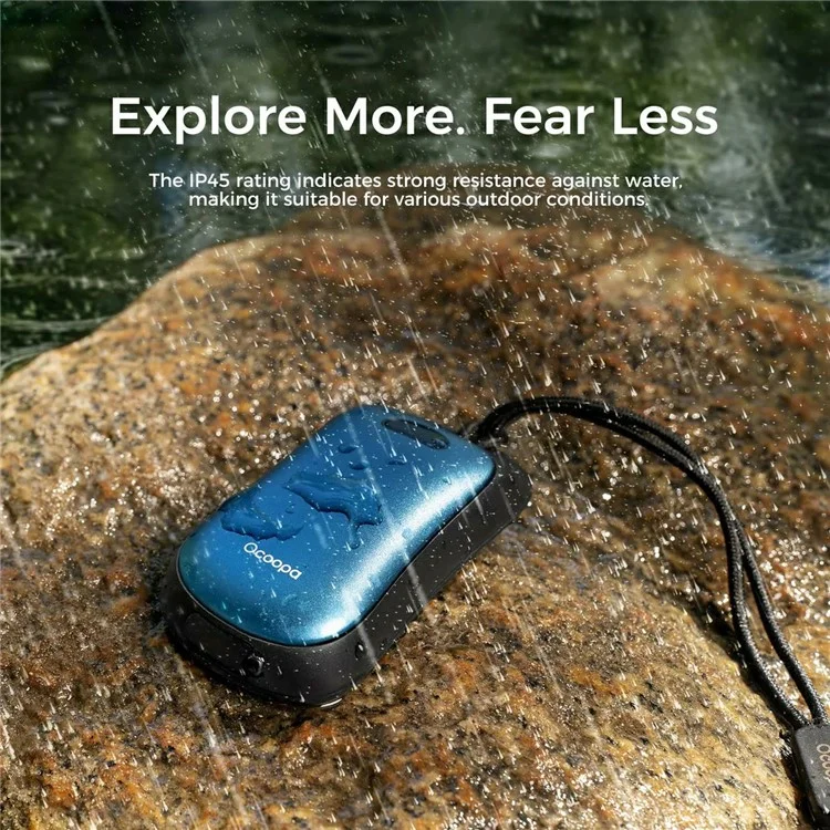 OCOOPA UT4 Urban Rechargeable Hand Warmers with 3 Heat Settings - Navy Blue