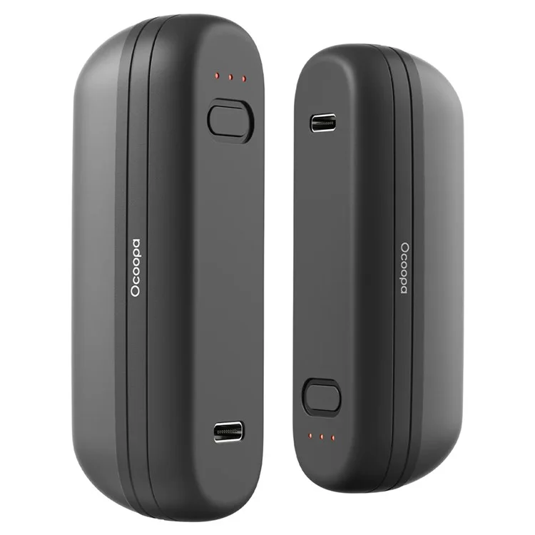 OCOOPA UT2S Mini Aquecedores de Mão 5200mAh Recarregáveis Magnéticos Elétricos - Preto