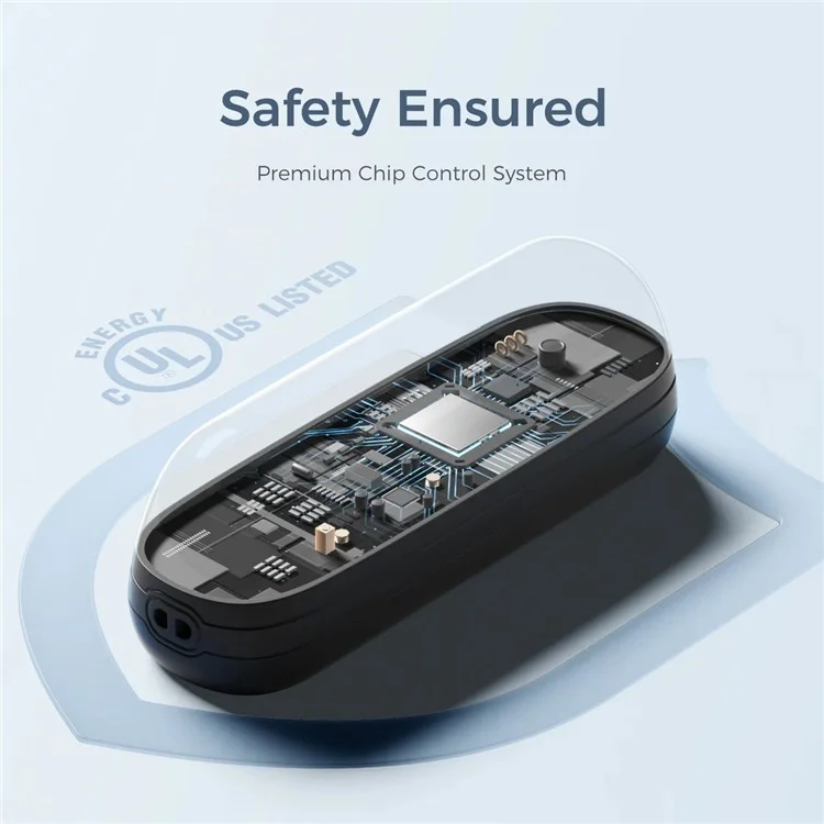 OCOOPA UT2S Mini Aquecedores de Mão 5200mAh Recarregáveis Magnéticos Elétricos - Preto