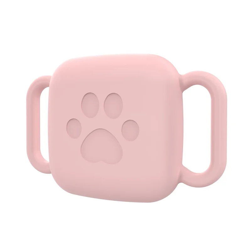 Waterproof Silicone Case for Tile Mate (2024) / (2022) Pet Tracker Protective Cover - Pink