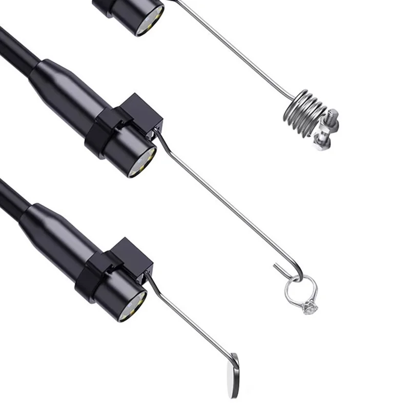 T40-AV 8mm Single Lens Endoscope 4.3 Inch IPS Screen 1080P HD Handheld Inspection Camera - 5m Wire