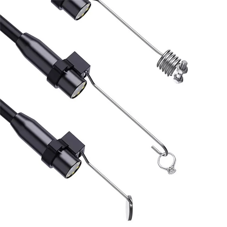 T40-AV 8mm Single Lens Endoscope 4.3 Inch IPS Screen 1080P HD Handheld Inspection Camera - 10m Wire