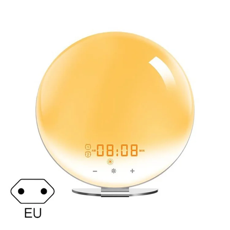 SH-02 Sunrise/Sunset Simulation Smart Wake Up Lamp Aid Aid Adam - ес