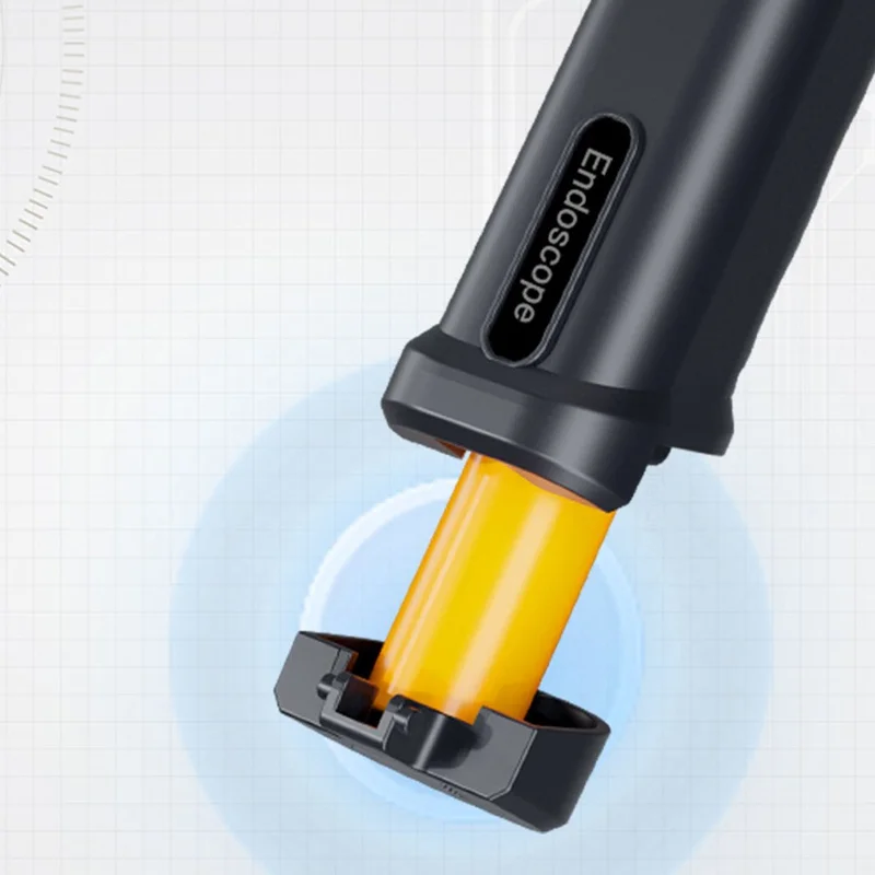 T33-AV 8mm Single Lens HD Handheld Endoscope with Screen Industrial Borescope - 5m Wire