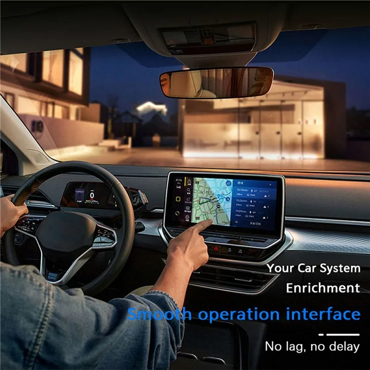 BY960L Carplay / Adaptador de Dongle inalámbrico a Automóvil Inteligente Android Auto
