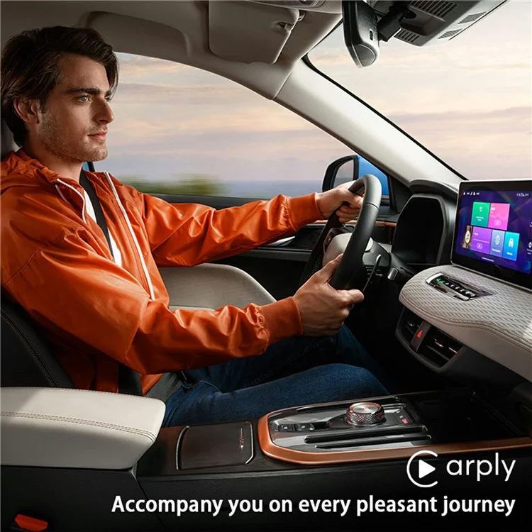 BY960L Carplay / Adaptador de Dongle inalámbrico a Automóvil Inteligente Android Auto