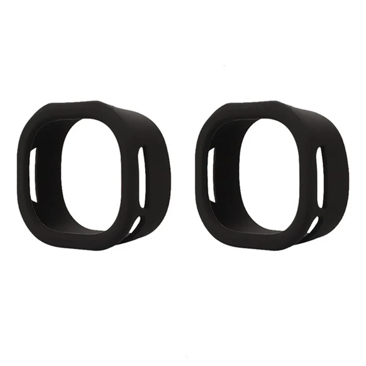 2 piezas para Sony ULT Field 1 Funda de silicona para altavoz Bluetooth Cubierta protectora - Negro