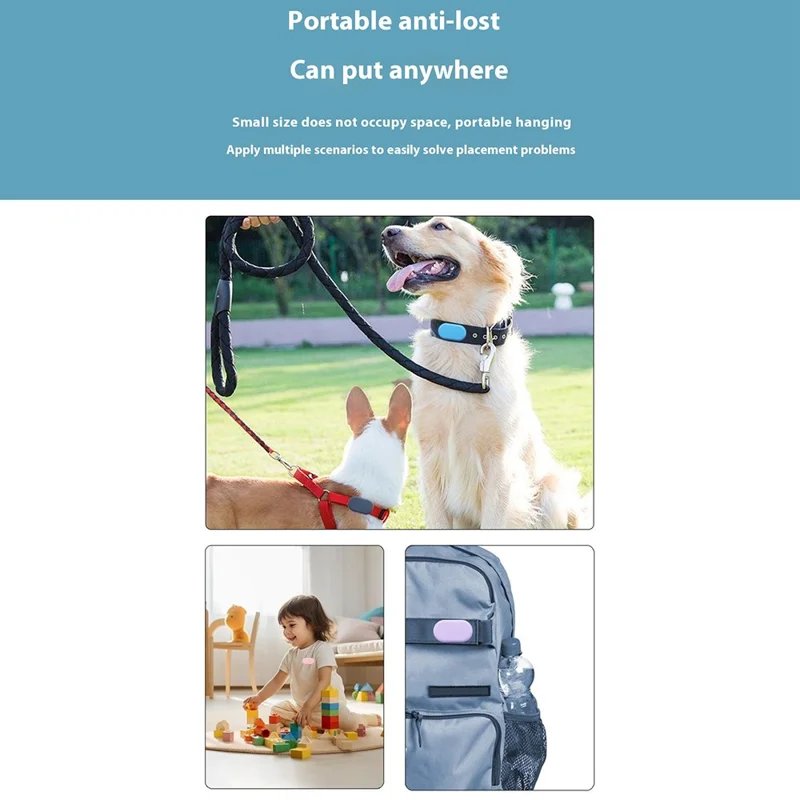 For Samsung Galaxy SmartTag2 Silicone Case with Safety Pin Tracker Holder Cover - Mint Green