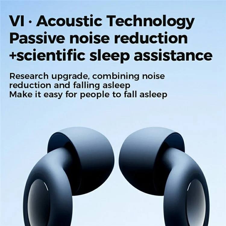 Y25 Ear Plugs for Sleeping 30dB Silicone Noise Cancelling Earplugs with 8 Eartips and Carrying Case - Black