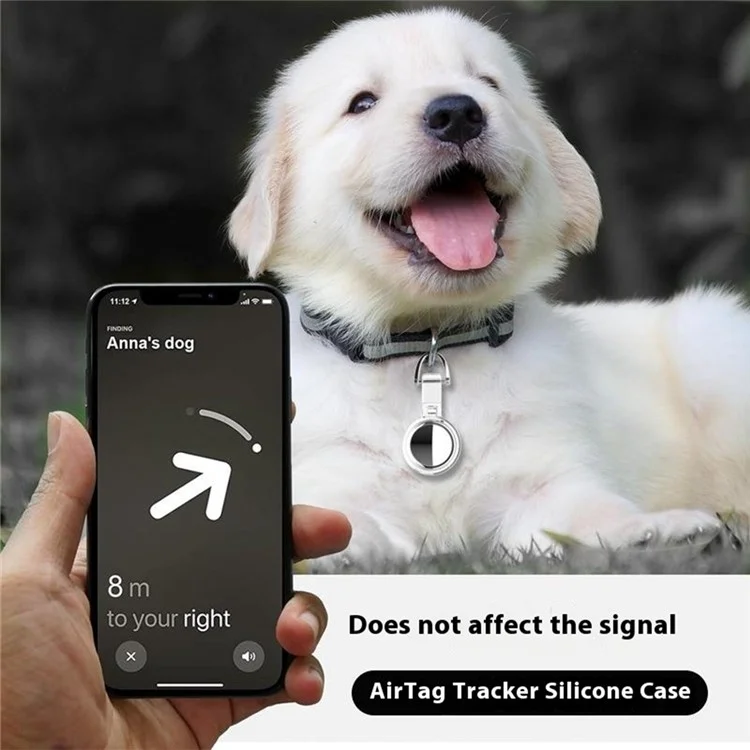 Прозрачный жесткий ПК-чехол для трекера Apple AirTag, защитная крышка