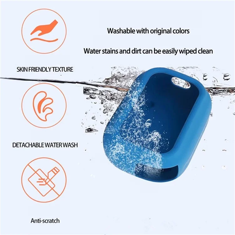 Silicone Case For SoundCore Select 4 Go Bluetooth-compatible Speaker Shockproof Protector Cover - Black