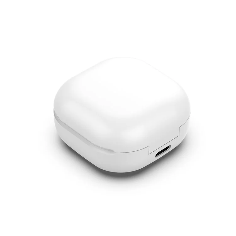 Bluetooth Auricular Caja De Carga + Cable Para Samsung Galaxy Buds En Vivo - Blanco