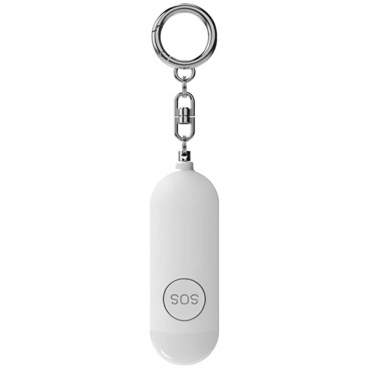 PB100 alarme de 130dB, dispositivo de segurança pessoal, rastreador preciso de carro - Branco