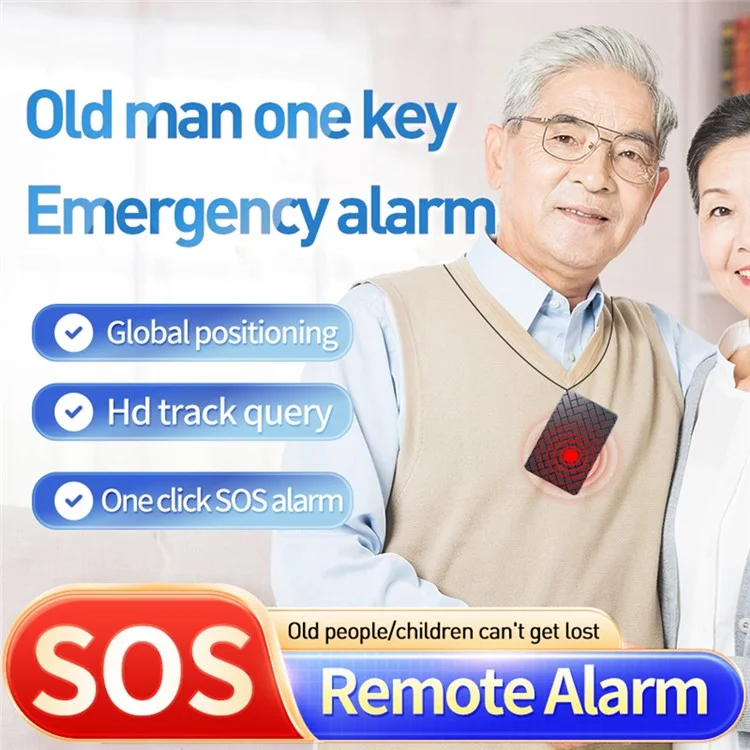 M1 GPS Tracker for Elderly Children Electric Vehicle Anti Theft Smart Locator with SOS Alarm