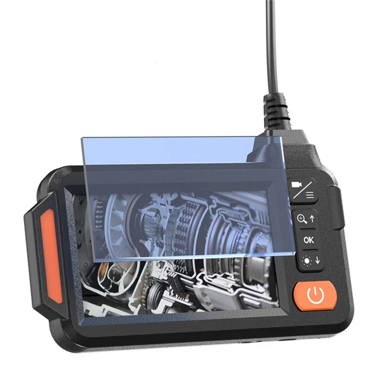 B313 4.3 Inch Inspection Camera 8mm Double Lens Industrial Endoscope with 2m Rigid Cable