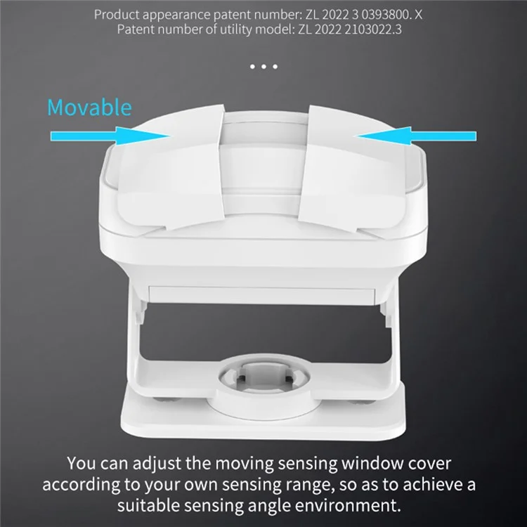 M12 52 Musics Wireless Sensor Welcome Doorbell Shop Entry Detector Alarm avec 1 émetteur + 1 récepteur - Prise US / Blanc