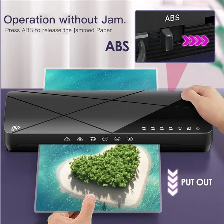 FANGNUO FNL002 Smart A3 Laminator Photo Document Laminating Machine for Home Office - EU Plug