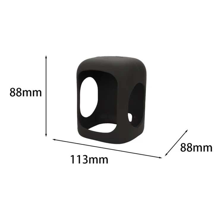 Für Sony Linkbuds Lautsprecher Silikon Hülle Stoßfeste Bluetooth-kompatible Schutzhülle - Schwarz