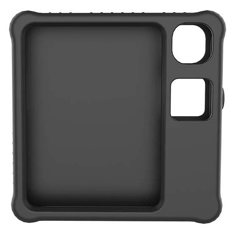 Custodia protettiva in silicone per Rabbit R1 AI Device Pocket Handheld Computer Anti Drop - Nero