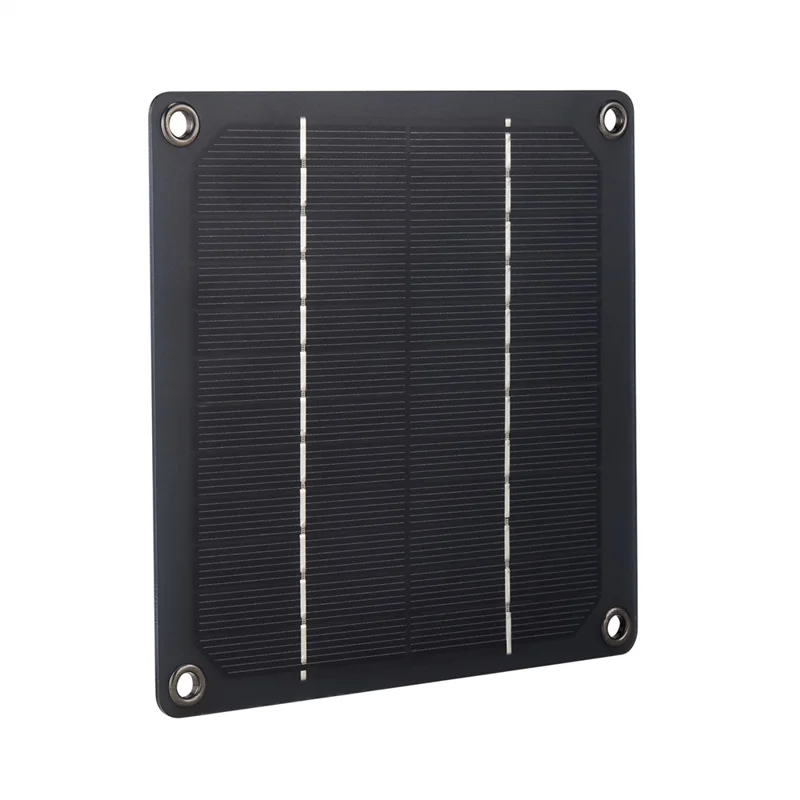 3W-1FAN Solar Powered Exhaust Fan Outdoor Pet Ventilation Fan Single Crystal Silicon Panel DC Motor 76.3CFM